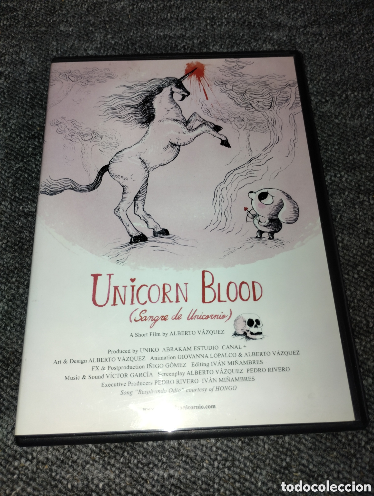 Cine: Unicorn blood DVD ( sangre de unicornio)