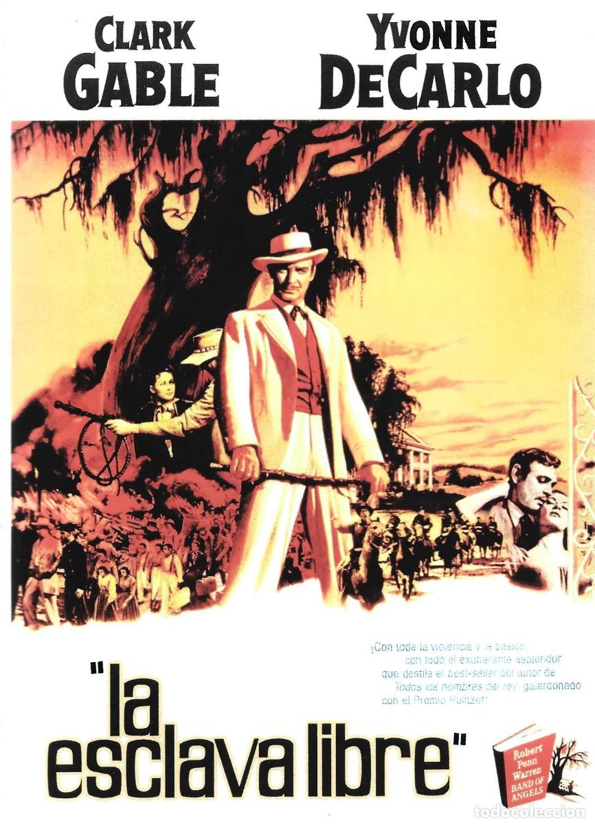 Cine: LA ESCLAVA LIBRE CLARK GABLE