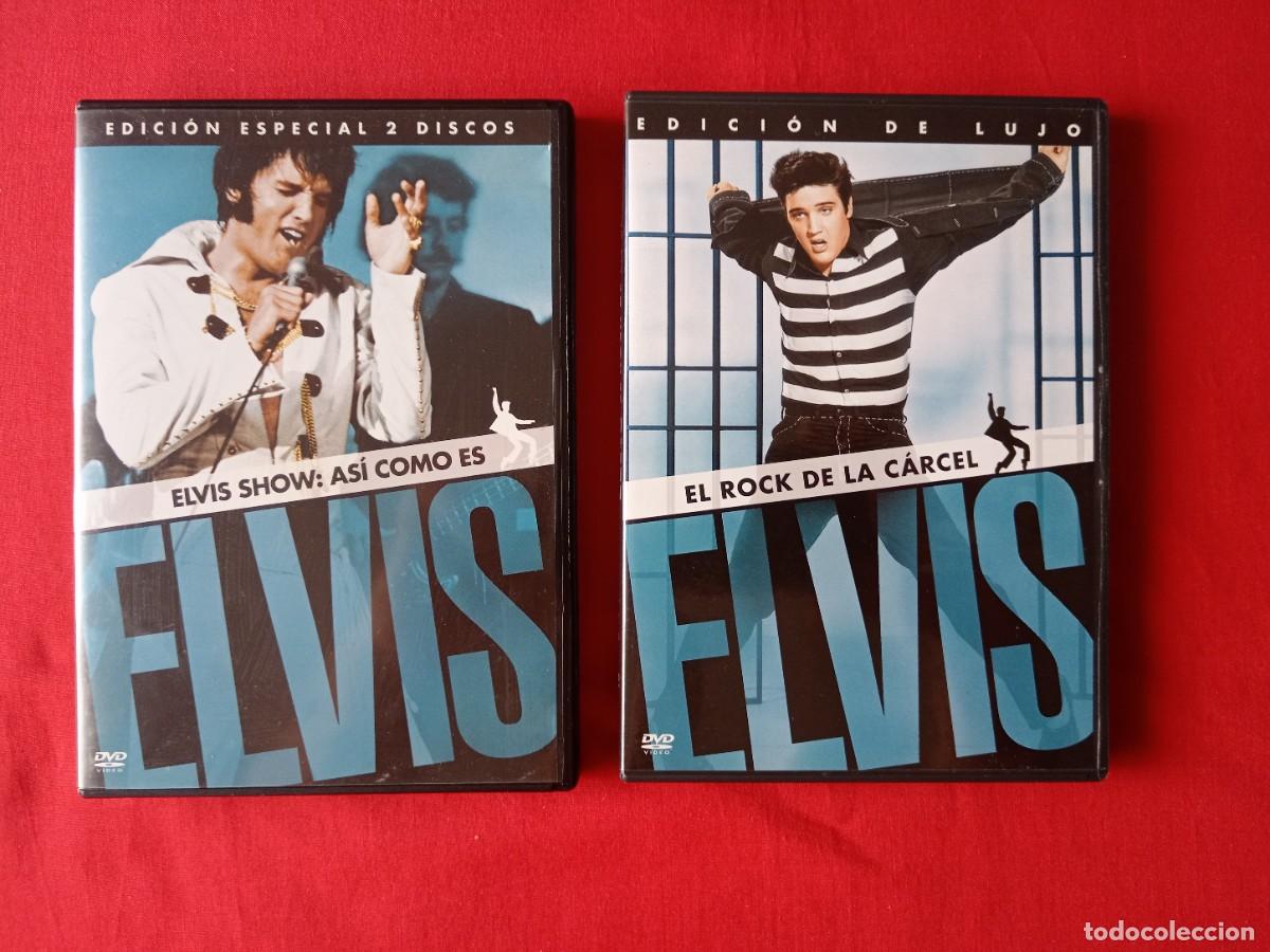 Cine: ELVIS SHOW AS&Iacute; COMO ES. EDIC&Oacute;N ESPECIAL 2 DVD + ELVIS EL ROCK DE LA CARCEL EDIC. LUJO (REGALO)