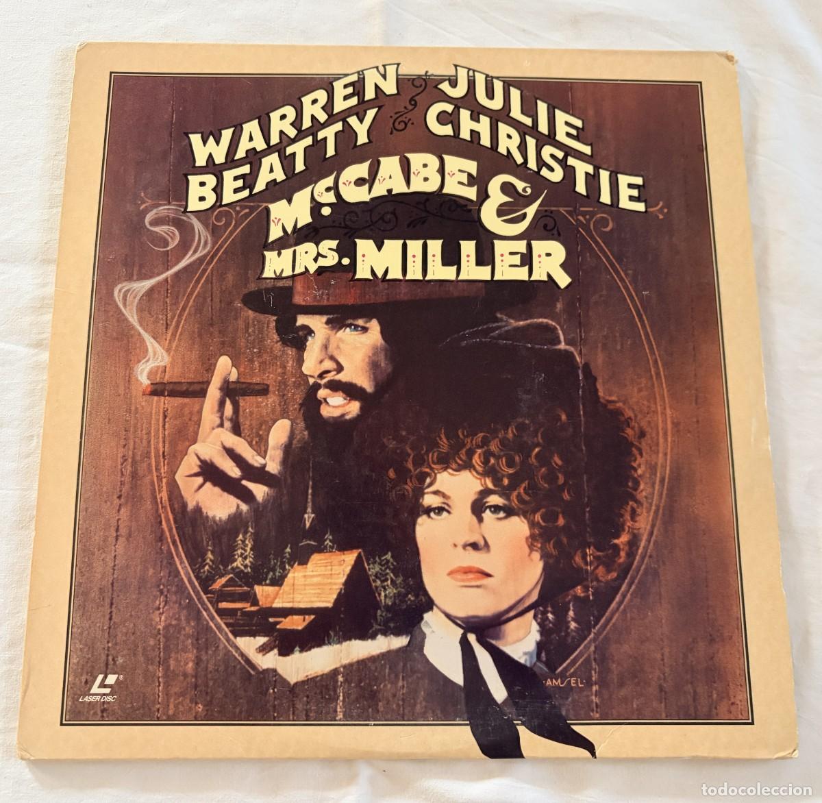 Cine: LASERDISC - LASER DISC ORIGINAL MC CABE & MRS MILLER / VERSION ORIGINAL - NO EDIC ESPA&Ntilde;OLA