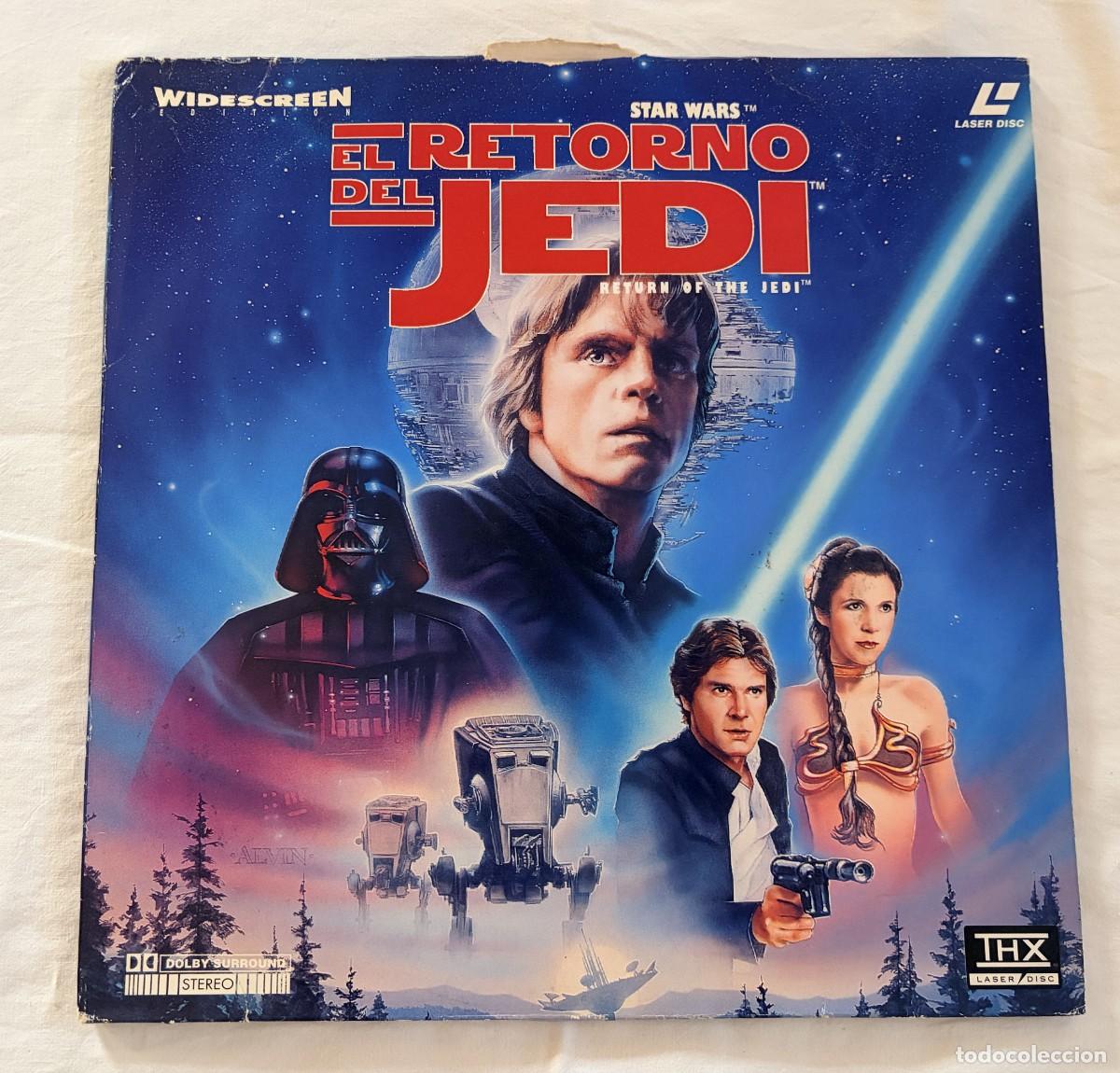 Kino: LASERDISC - LASER DISC ORIGINAL EL RETORNO DEL JEDI / EDICI&Oacute;N ESPA&Ntilde;OLA