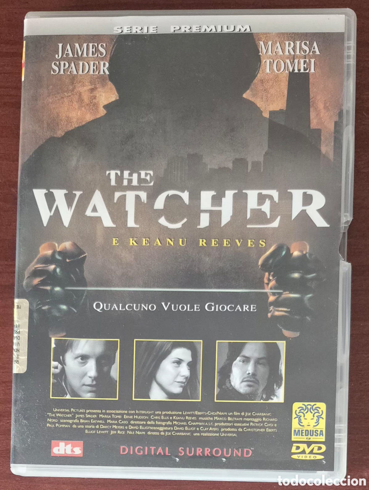 Cine: DVD - THE WATCHER (DIRECCI&Oacute;N: JOE CHARBANIC)