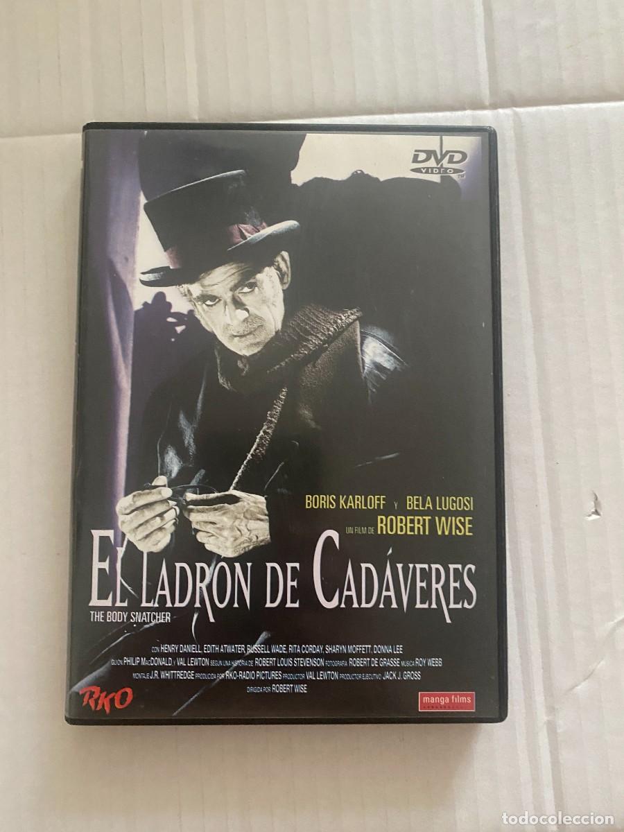 Cine: DVD EL LADRON DE CADAVERES