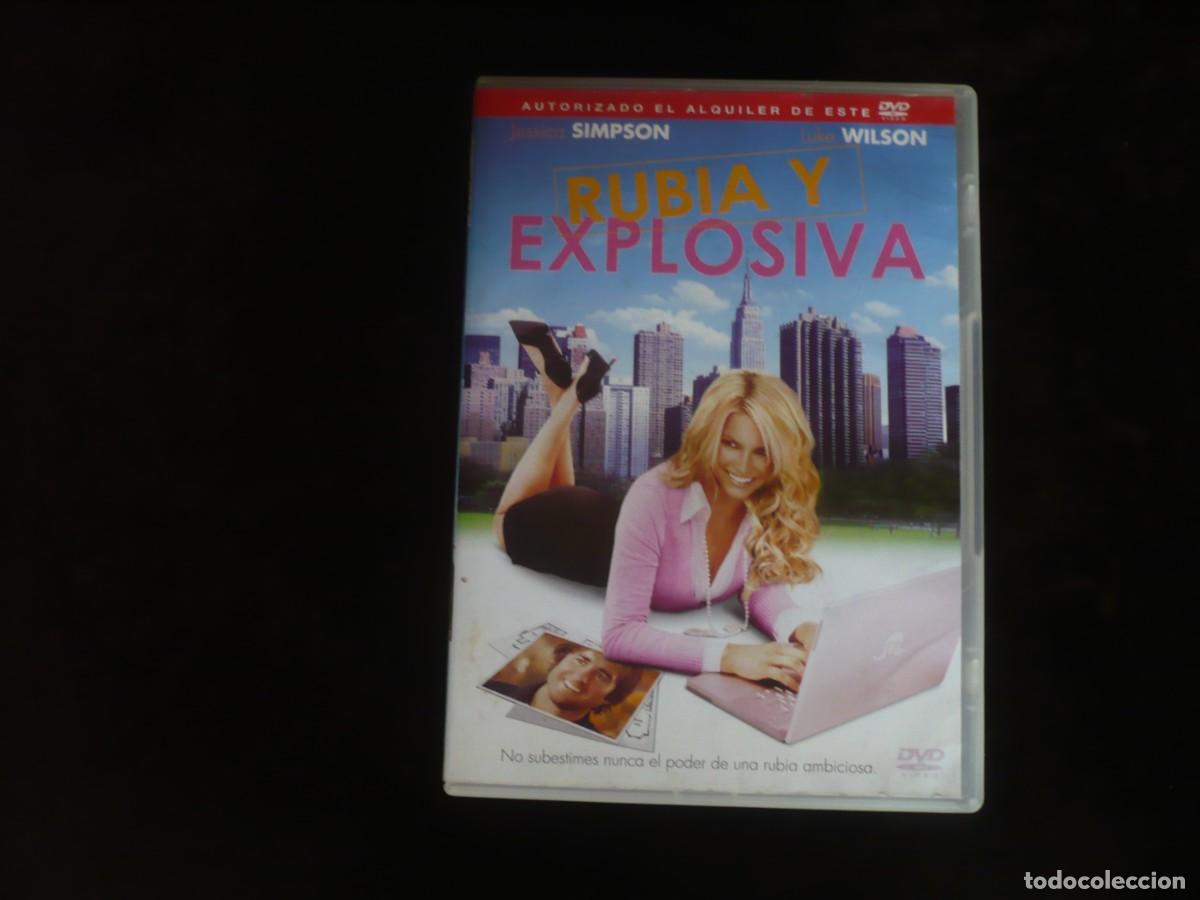 Cine: rubia y explosiva - dvd casi como nuevo