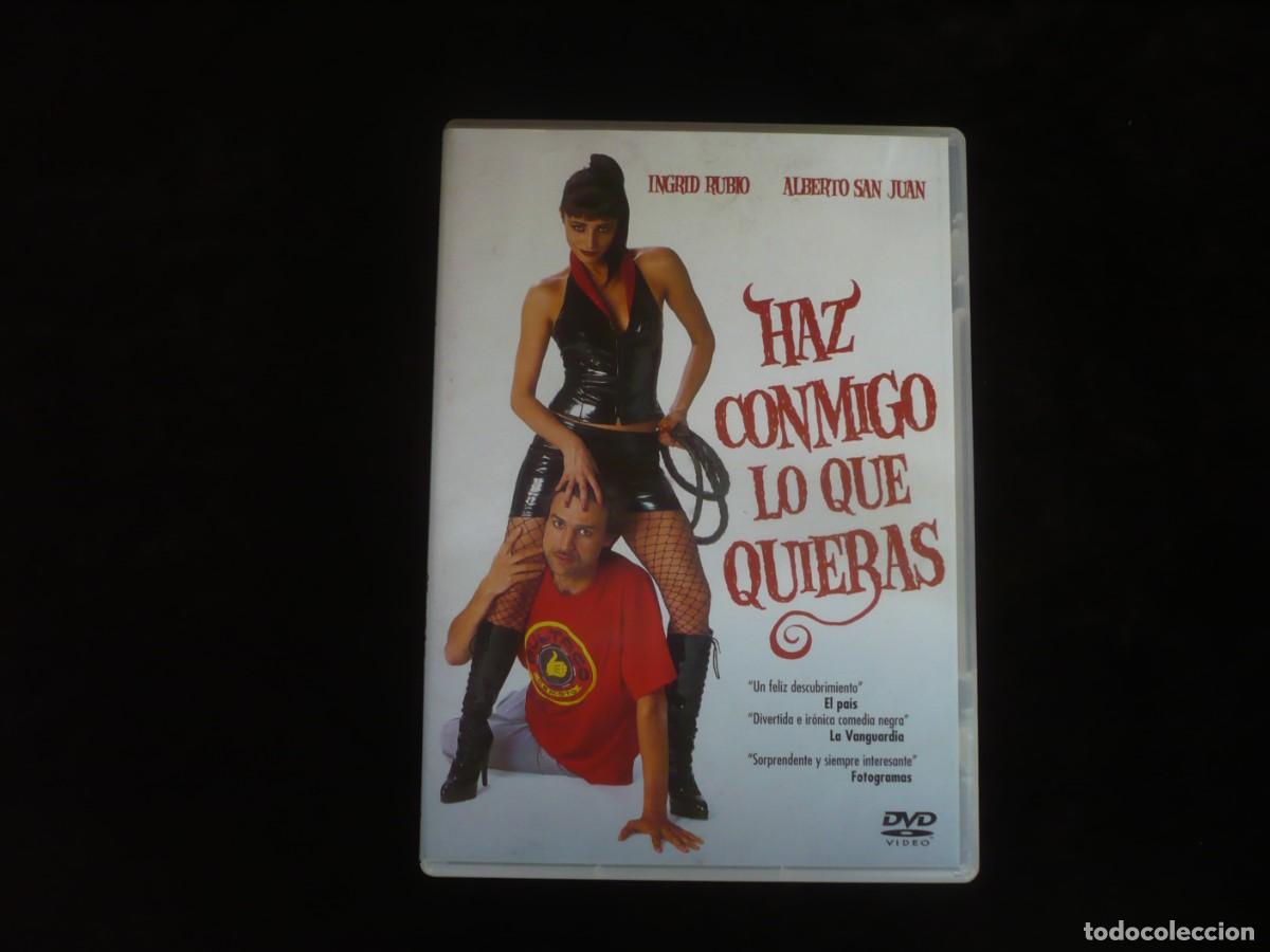 Cine: haz conmigo lo que quieras - dvd casi como nuevo