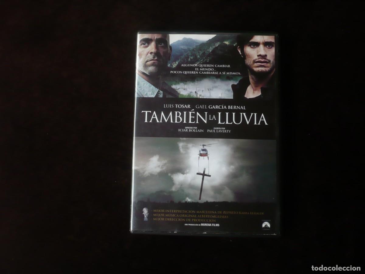 Cine: tambien la lluvia - dvd casi como nuevo