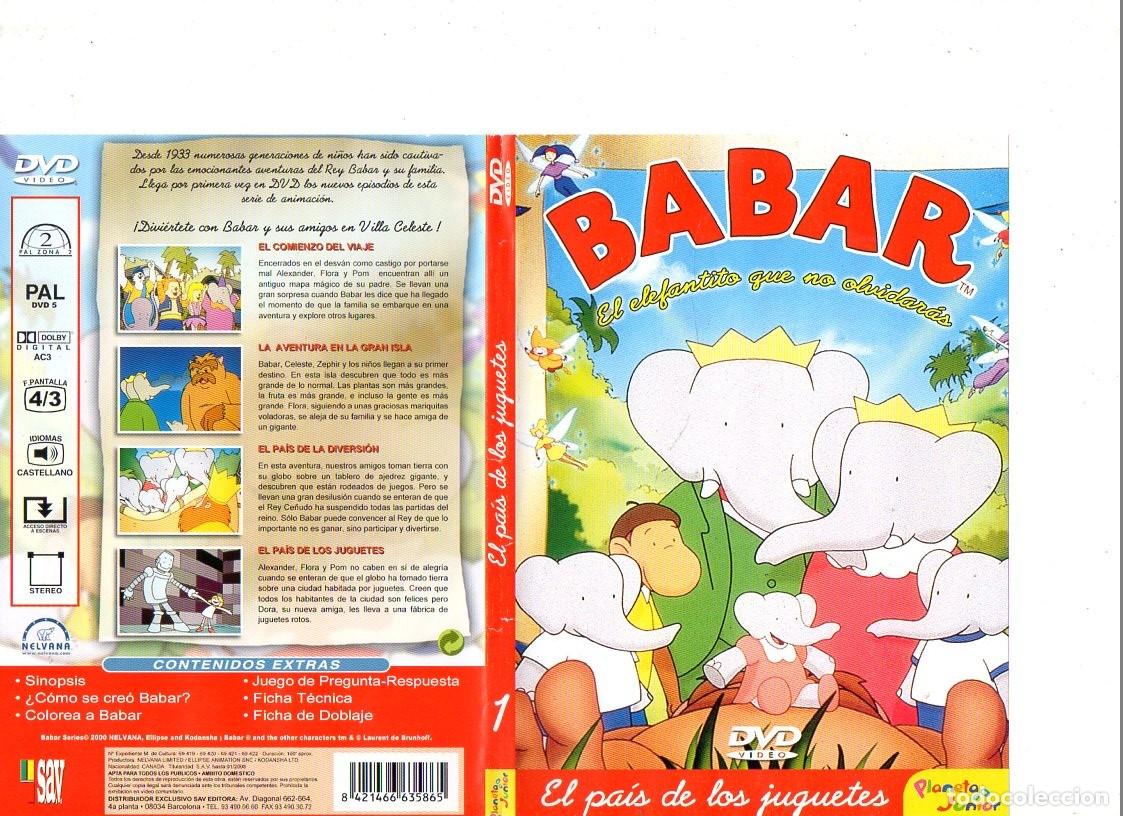 Kino: BABAR, EL PAIS DE LOS JUGUETES: DIBUJOS ANIMADOS DVD