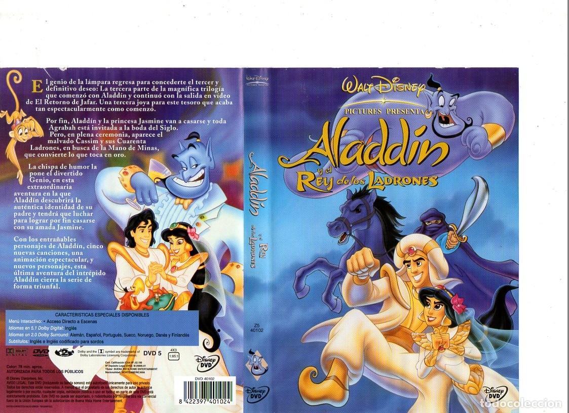 Cine: ALADDIN, Y EL REY DE LOS LADRONES: DIBUJOS ANIMADOS DVD