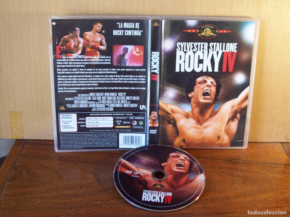 Cine: ROCKY IV - SYLVESTER STALLONE - TALIA SHIRE - BRIGIETTE NIELSEN - DOLP LUNDGREN - DVD