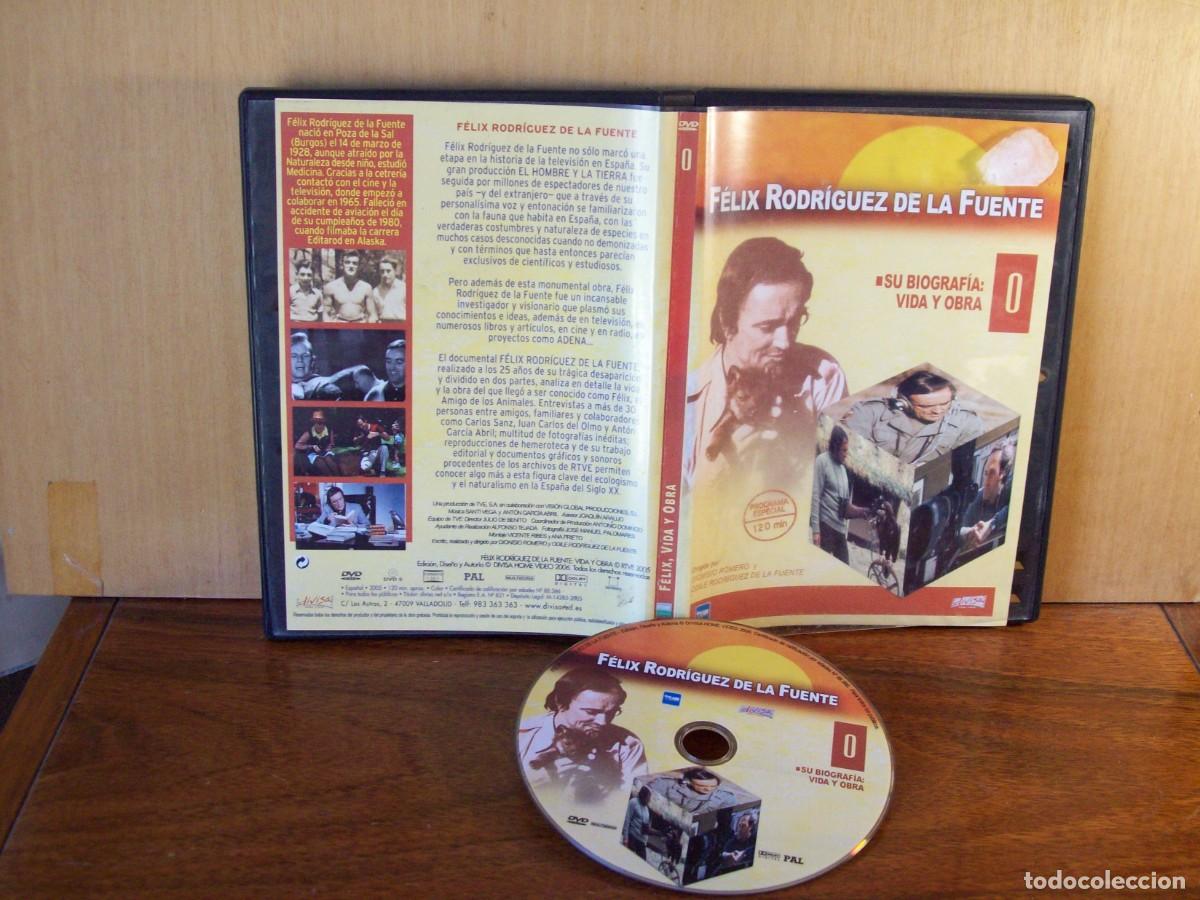 Cinema: RODRIGUEZ DE LA FUENTE, FELIX - SU BIOGRAFIA, VIDA Y OBRA - DVD