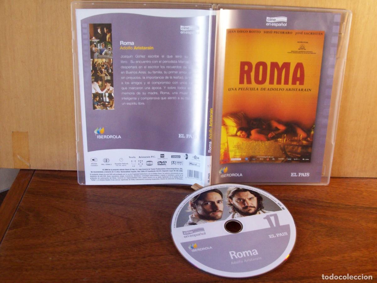 Cin&eacute;ma: ROMA - JUAN DIEGO BOTTO - SUSU PECORARO - JOSE SACRISTAN - DVD CAJA FINA EDIC. EL PAIS