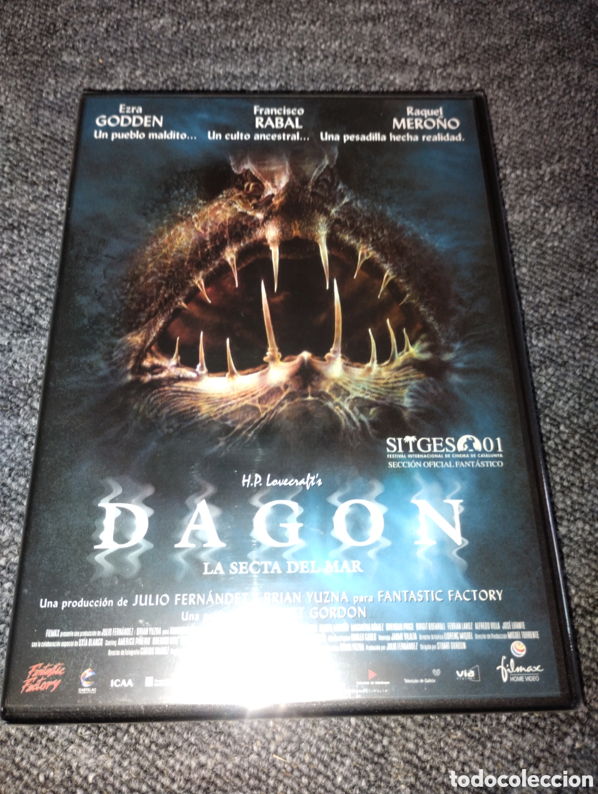 Cine: Drag&oacute;n la secta del mar DVD precintado