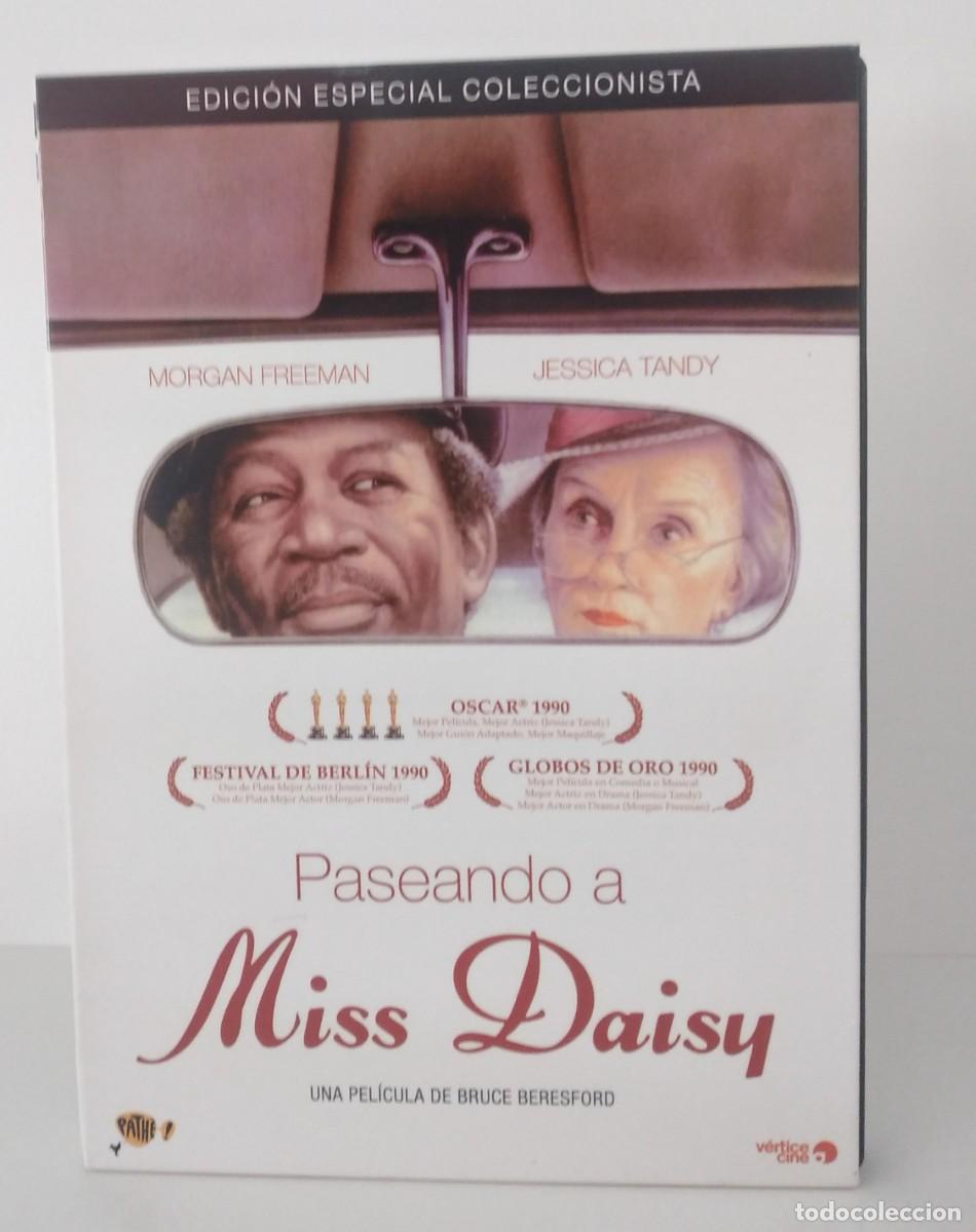 Cine: DVD: Paseando a Miss Daisy &ndash;Ed.especial coleccionista. Slipcase + estuche interior (Muy buen estado)