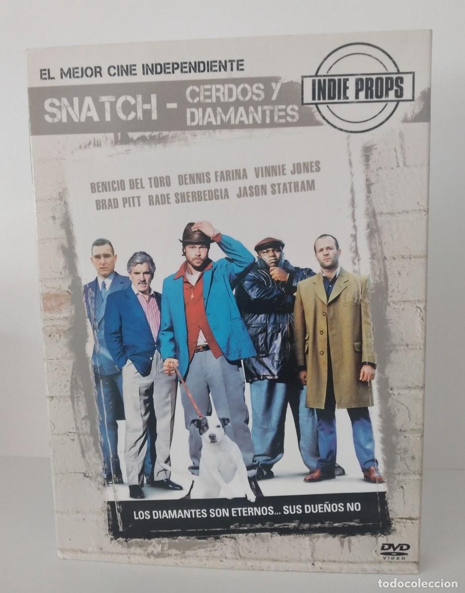Cine: DVD: Snatch. Cerdos y diamantes &ndash; Edici&oacute;n con slipcase (Indie Props, 1 disco)