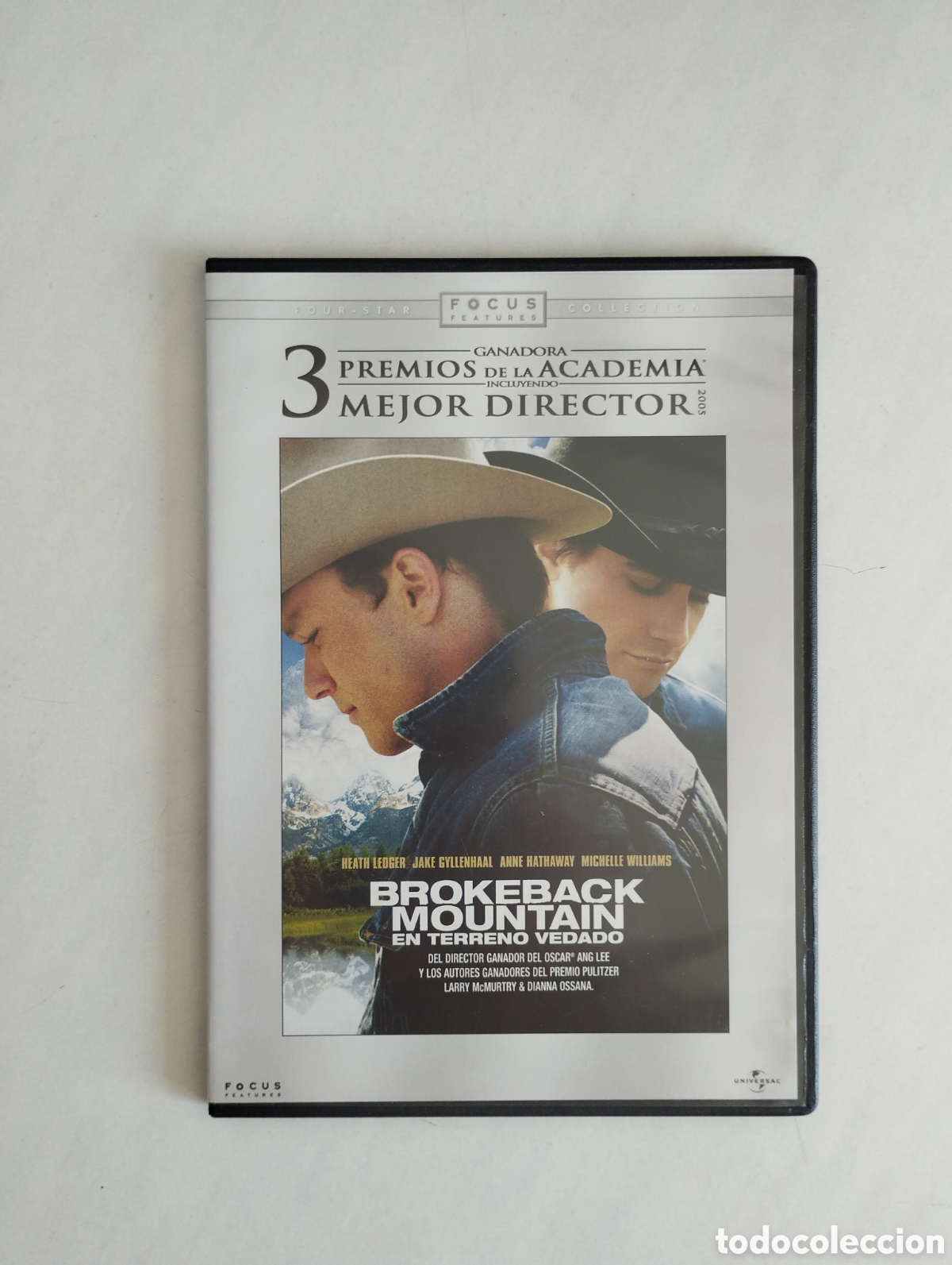Cine: PELICULA DVD BROKEBACK MOUNTAIN (estuche slim)