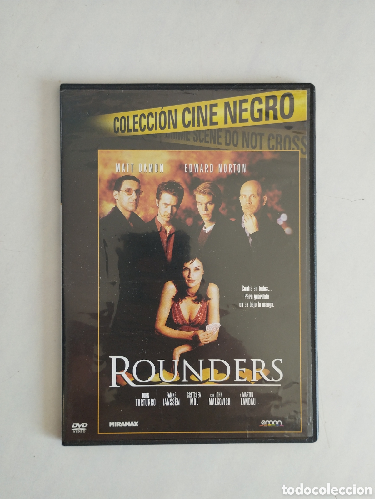 Cine: PELICULA DVD ROUNDERS (estuche slim)