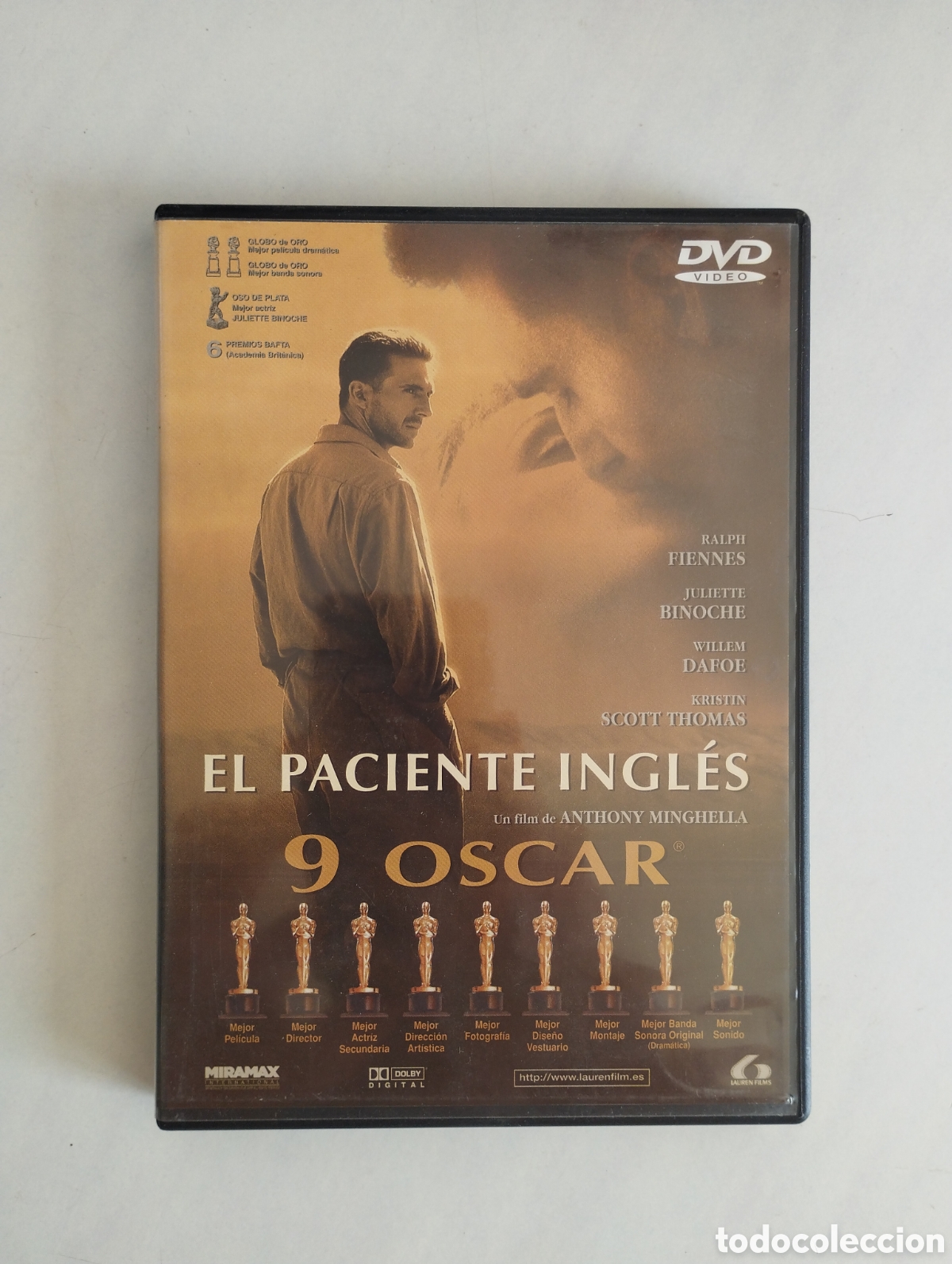 Cine: PELICULA DVD EL PACIENTE INGLES
