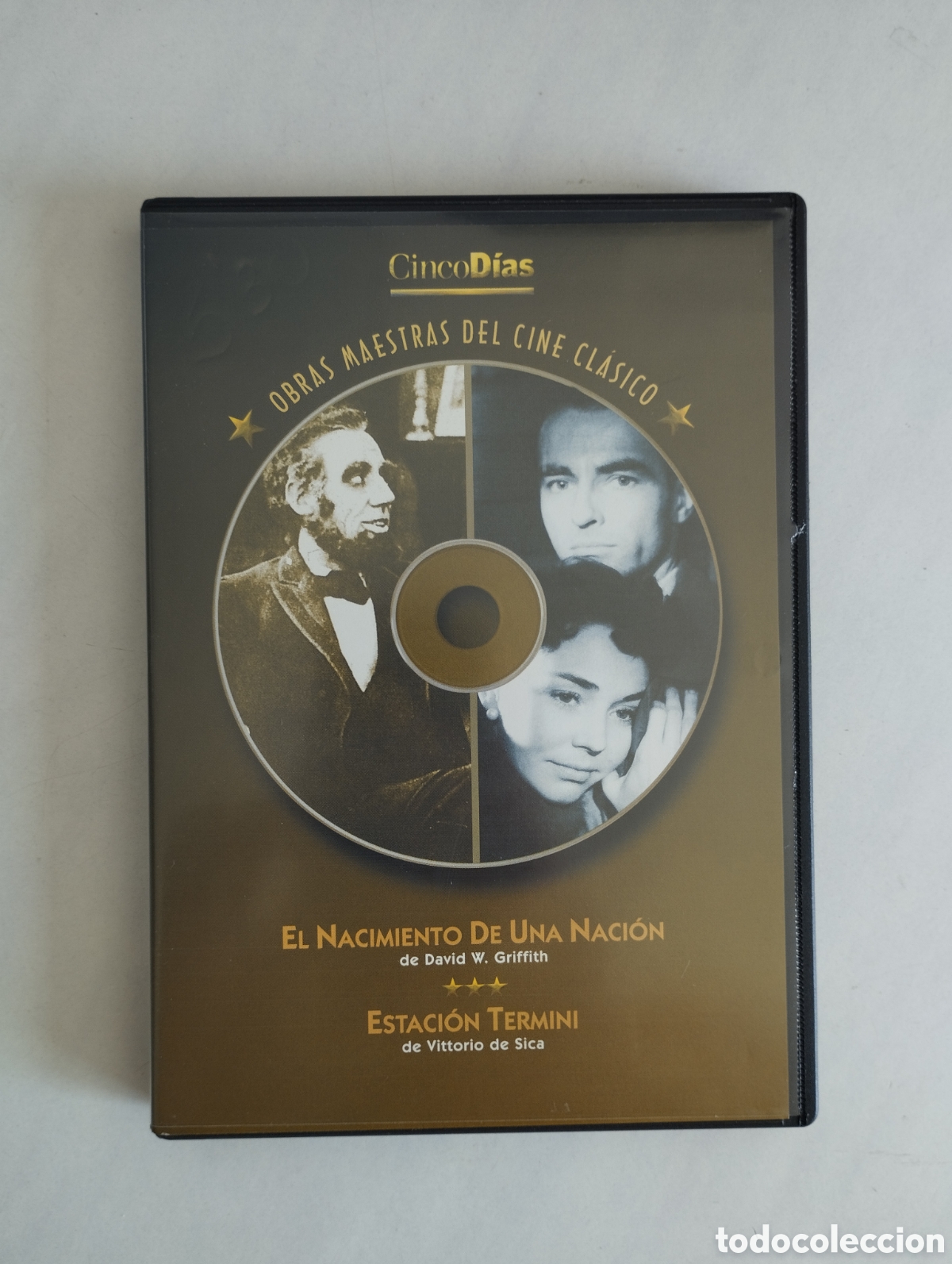 Cine: 2 PELICULA DVD EL NACIMIENTO DE UNA NACION/ESTACION TERMINI