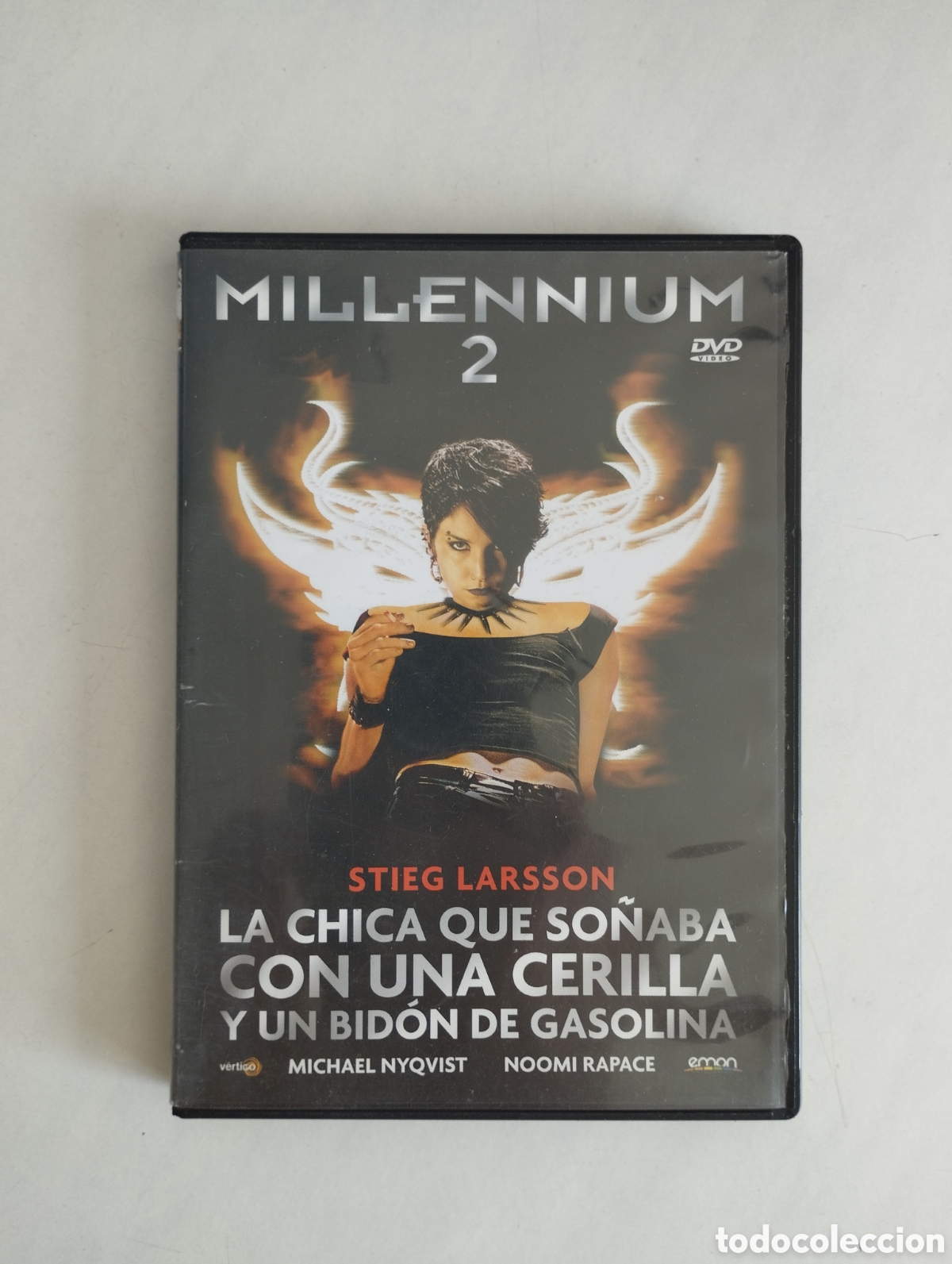 Cine: PELICULA DVD LA CHICA QUE SO&Ntilde;ABA CON UNA CERILLA Y UN BIDON DE GASOLINA