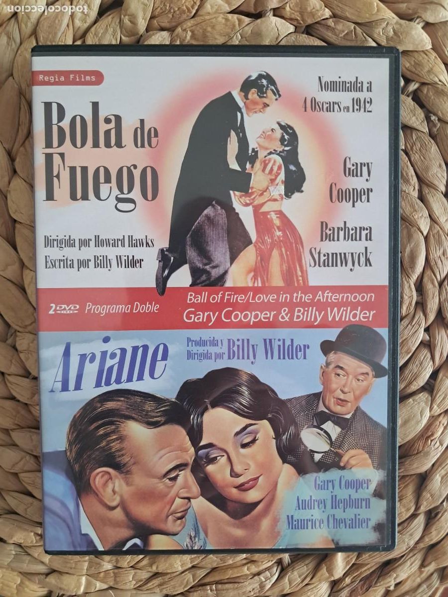 Cine: Bola de fuego/Ariane (Billy Wilder, 2 DVD)