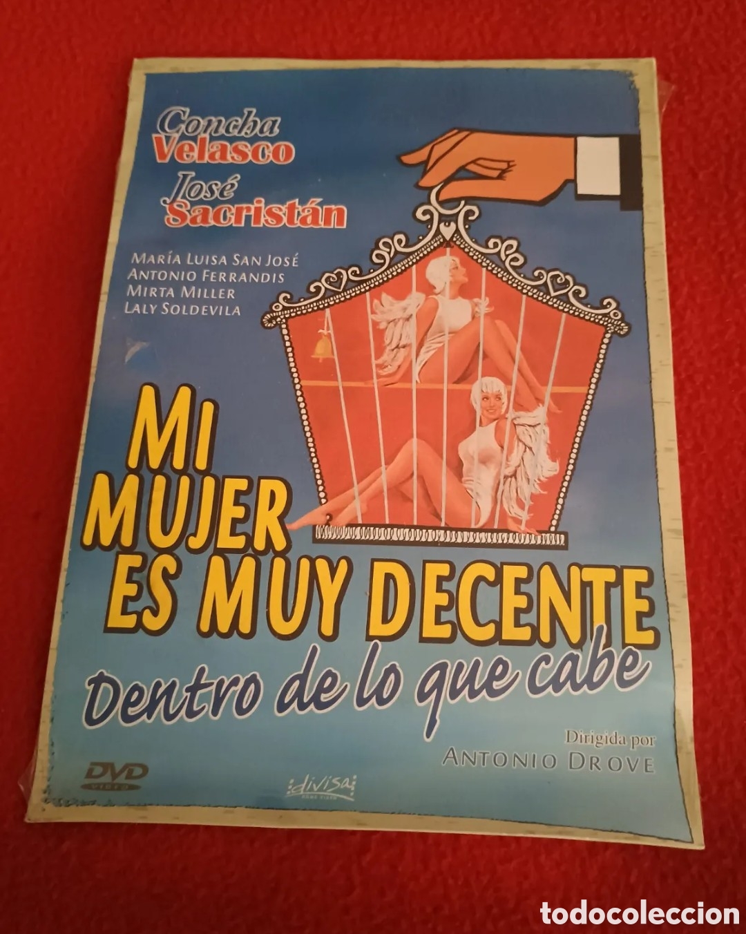 Cine: Dvd mi mujer es muy decente dentro de lo que cabe (precintado) concha Velasco Jos&eacute; sacrist&aacute;n