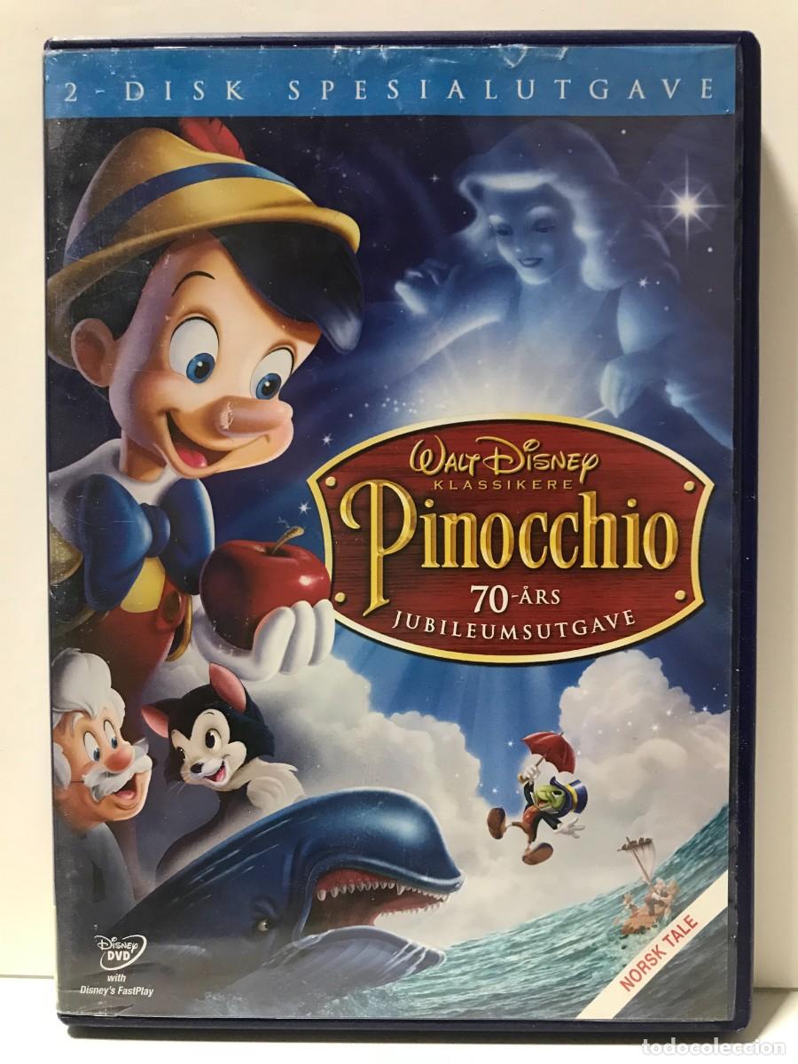 Kino: DVD PINOCCHIO (INGLES/DANES/NORUEGO/POLACO) (2DISCOS)