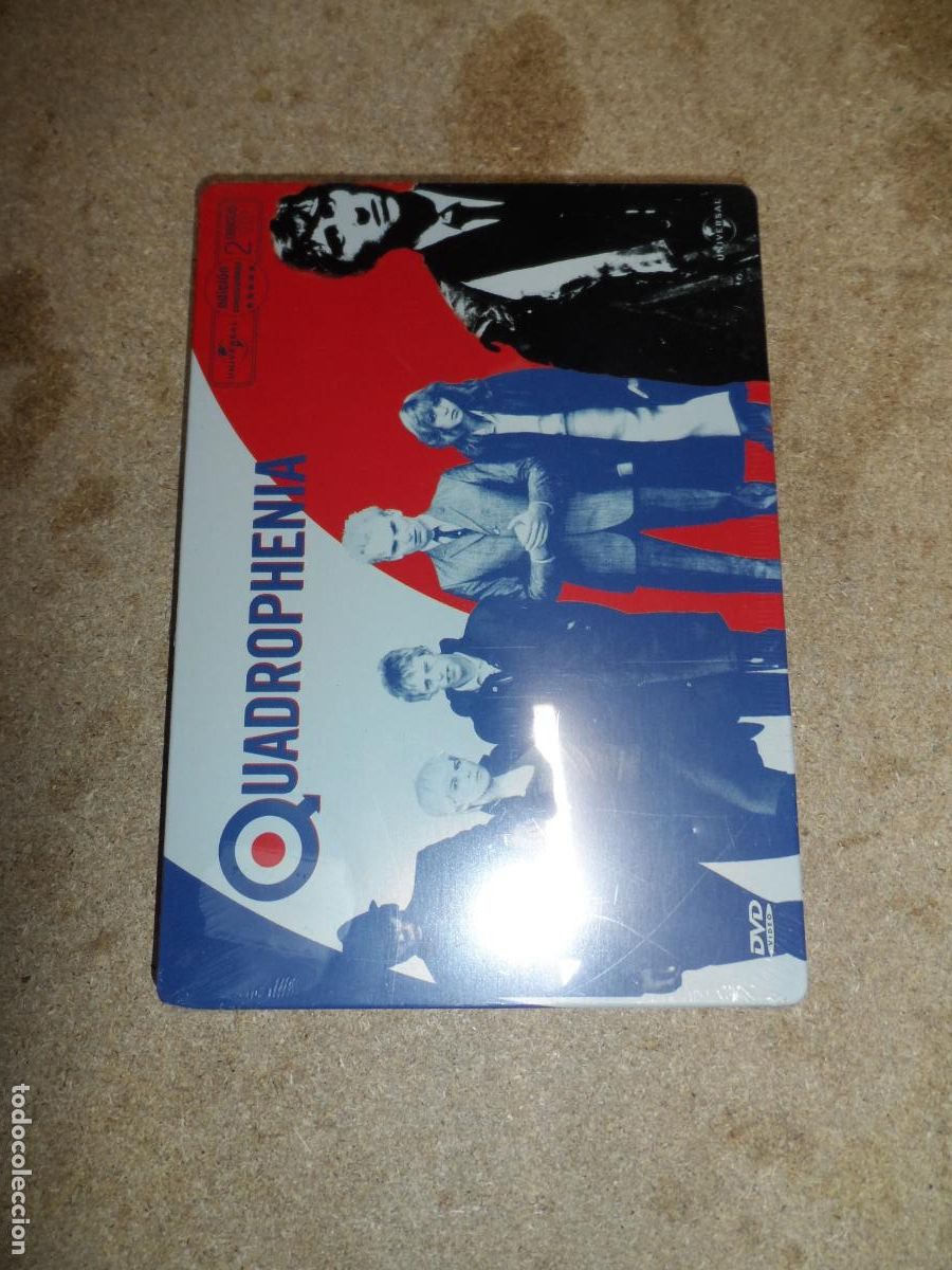 Cine: DVD - QUADROPHENIA STEELBOOK EDITION / CAJA MET&Aacute;LICA (NUEVO) (3 DVDS)