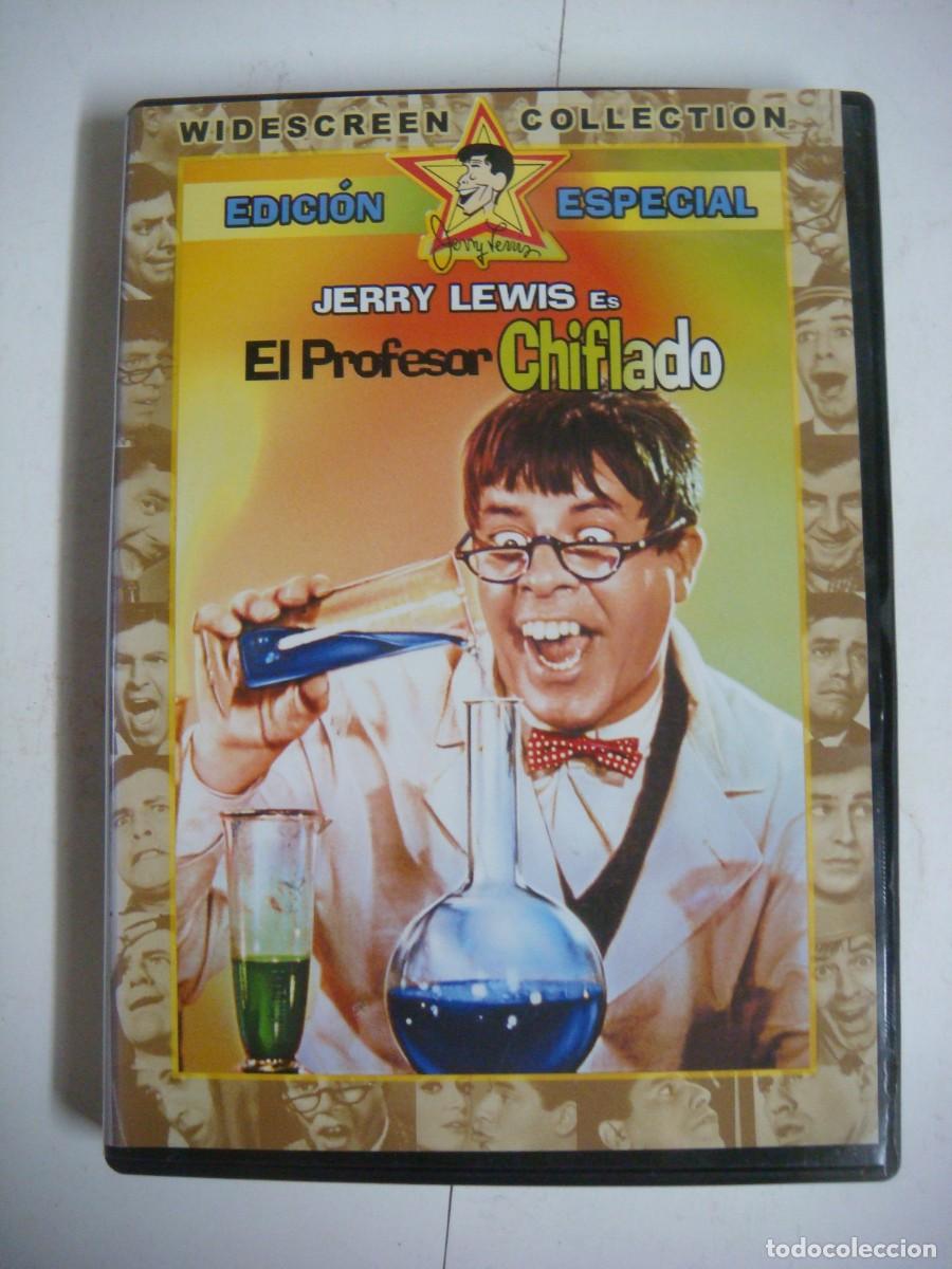 Cine: D.V.D. DE EL PROFESOR CHIFLADO CON JERRY LEWIS-(&)