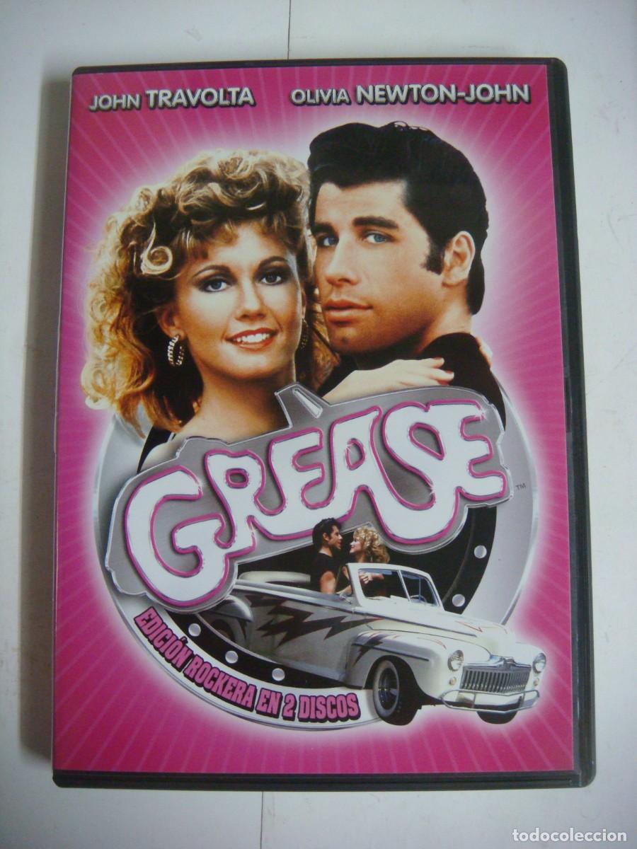 Cine: D.V.D. DE GREASE CON JOHN TRAVOLTA Y OLIVIA NEWTON-JOHN-(&)