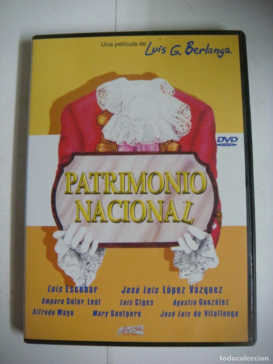 Cine: D.V.D. DE PATRIMONIO NACIONAL CON LUIS ESCOBAR Y JOSE LUIS LOPEZ VAZQUEZ-(&)