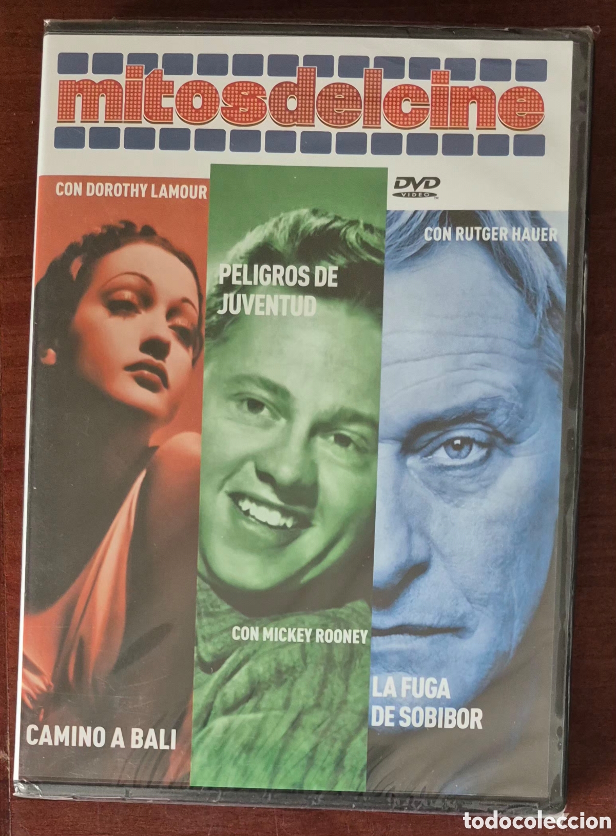 Cine: DVD (MITOS DEL CINE) - CAMINO A BALI / PELIGROS DE JUVENTUD / LA FUGA DE SOBIBOR