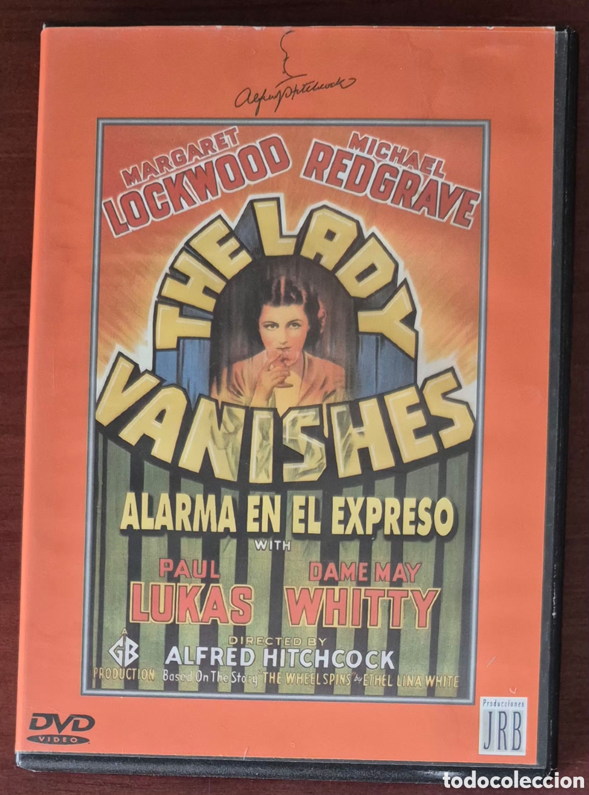Cine: DVD - ALARMA EN EL EXPRESO (THE LADY VANISHES) (DIRECCI&Oacute;N: ALFRED HITCHCOCK)