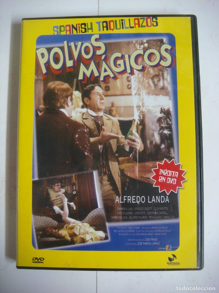 Cine: D.V.D. DE POLVOS MAGICOS CON ALFREDO LANDA-(&)