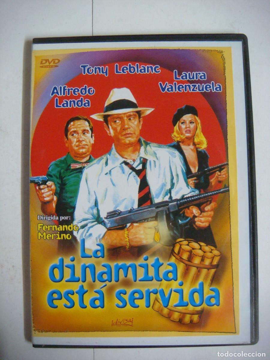 Kino: D.V.D. DE LA DINAMITA ESTA SERVIDA CON TONY LEBLANC Y LAURA VALENZUELA-(&)