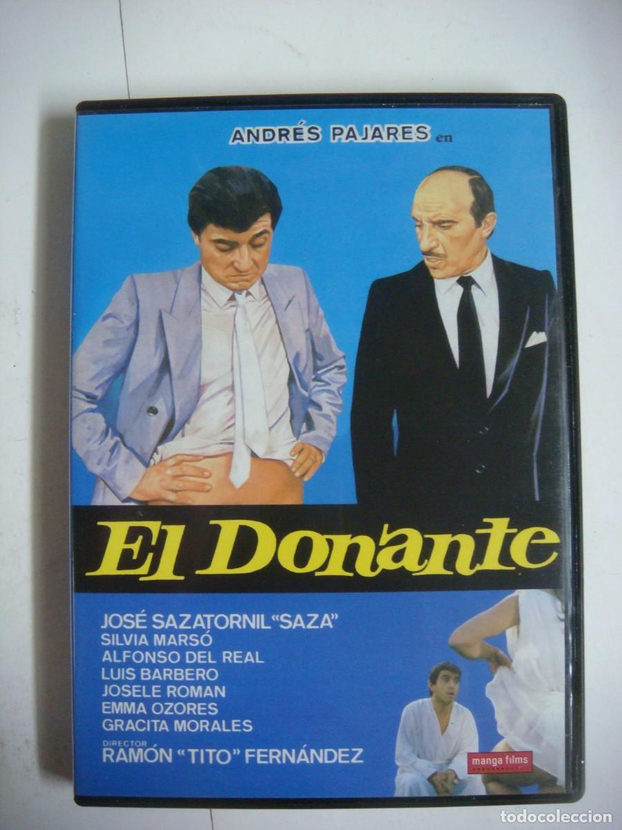 Kino: D.V.D. DE EL DONANTE CON ANDRES PAJARES Y JOSE SAZATORNIL 'SAZA'-(&)