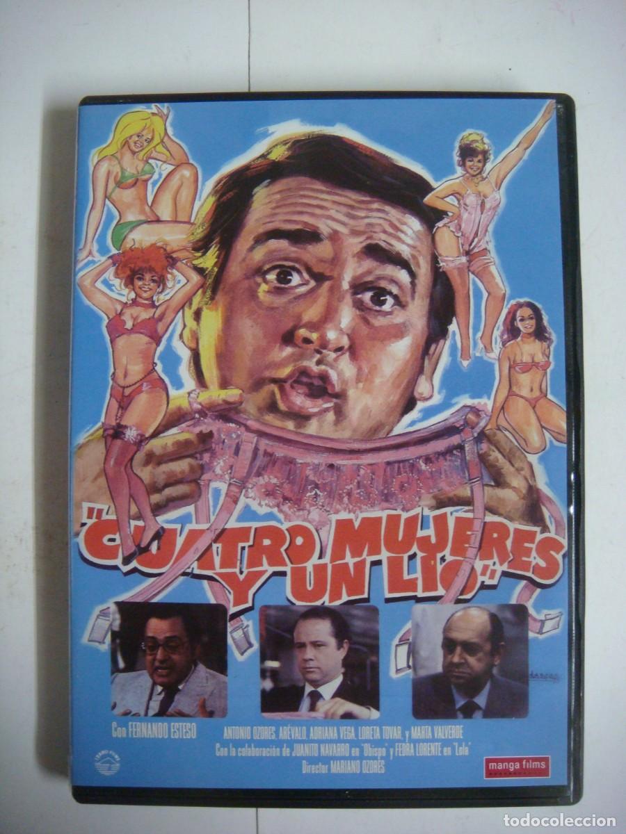 Kino: D.V.D. DE CUATRO MUJERES Y UN LIO CON FERNANDO ESTESO-(&)