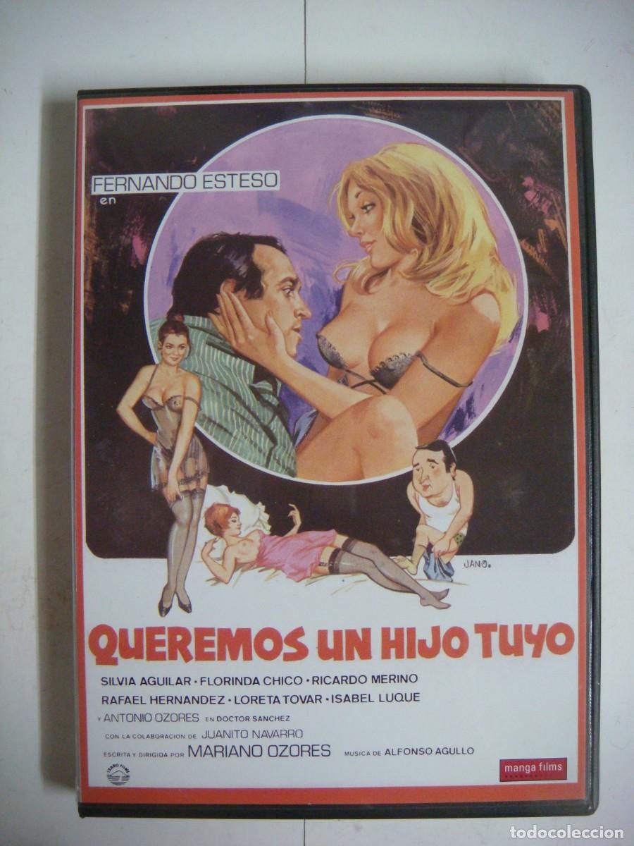 Kino: D.V.D. DE QUEREMOS UN HIJO TUYO CON FERNANDO ESTESO-(&)