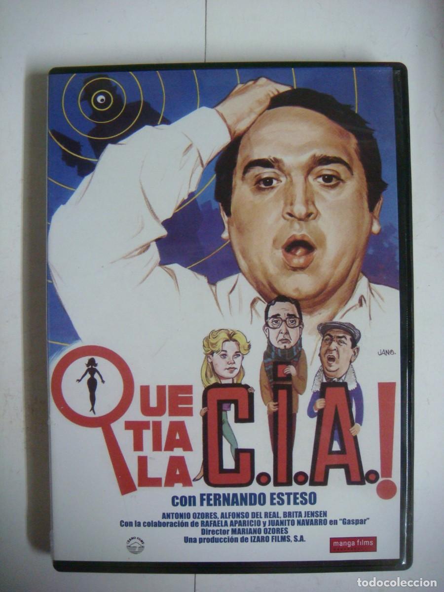 Cinema: D.V.D. QUE TIA LA C.I.A. CON FERNANDO ESTESO-(&)