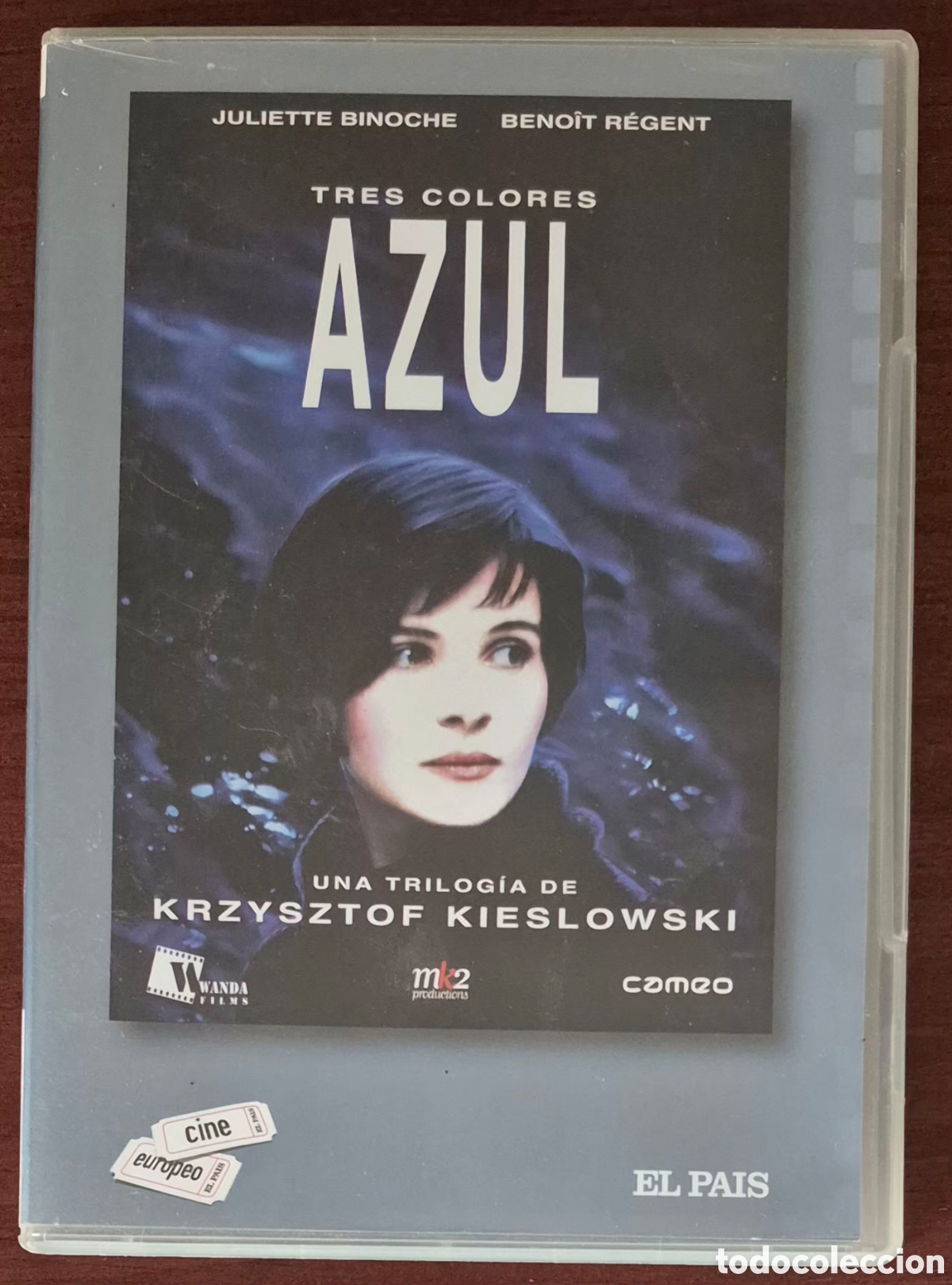 Cine: DVD - TRES COLORES: AZUL (DIRECCI&Oacute;N: KRZYSZTOF KIESLOWSKI)