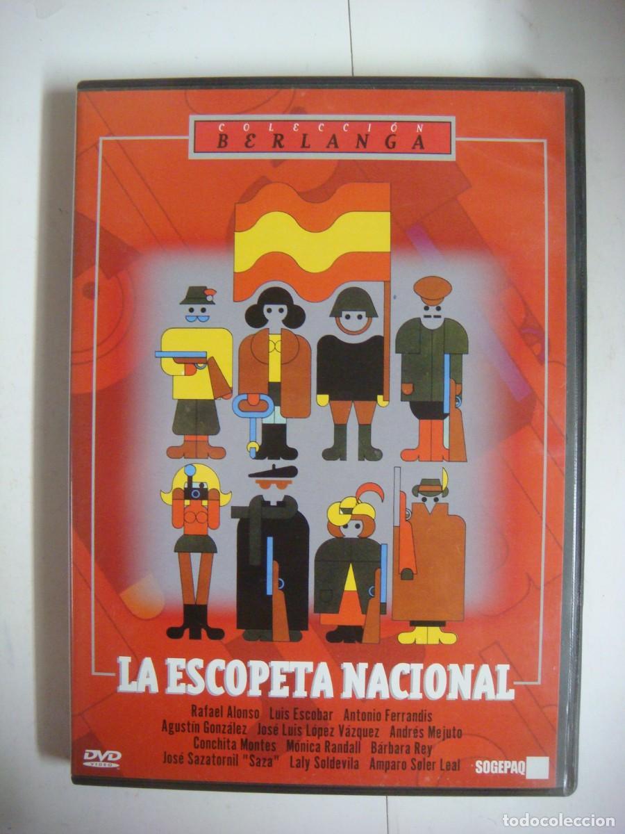 Cinema: D.V.D. DE LA ESCOPETA NACIONAL CON RAFAEL ALONSO Y LUIS ESCOBAR-(&)