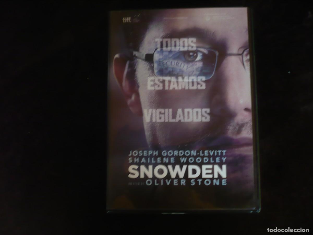 Cine: snowden - de oliver stone - dvd casi como nuevo