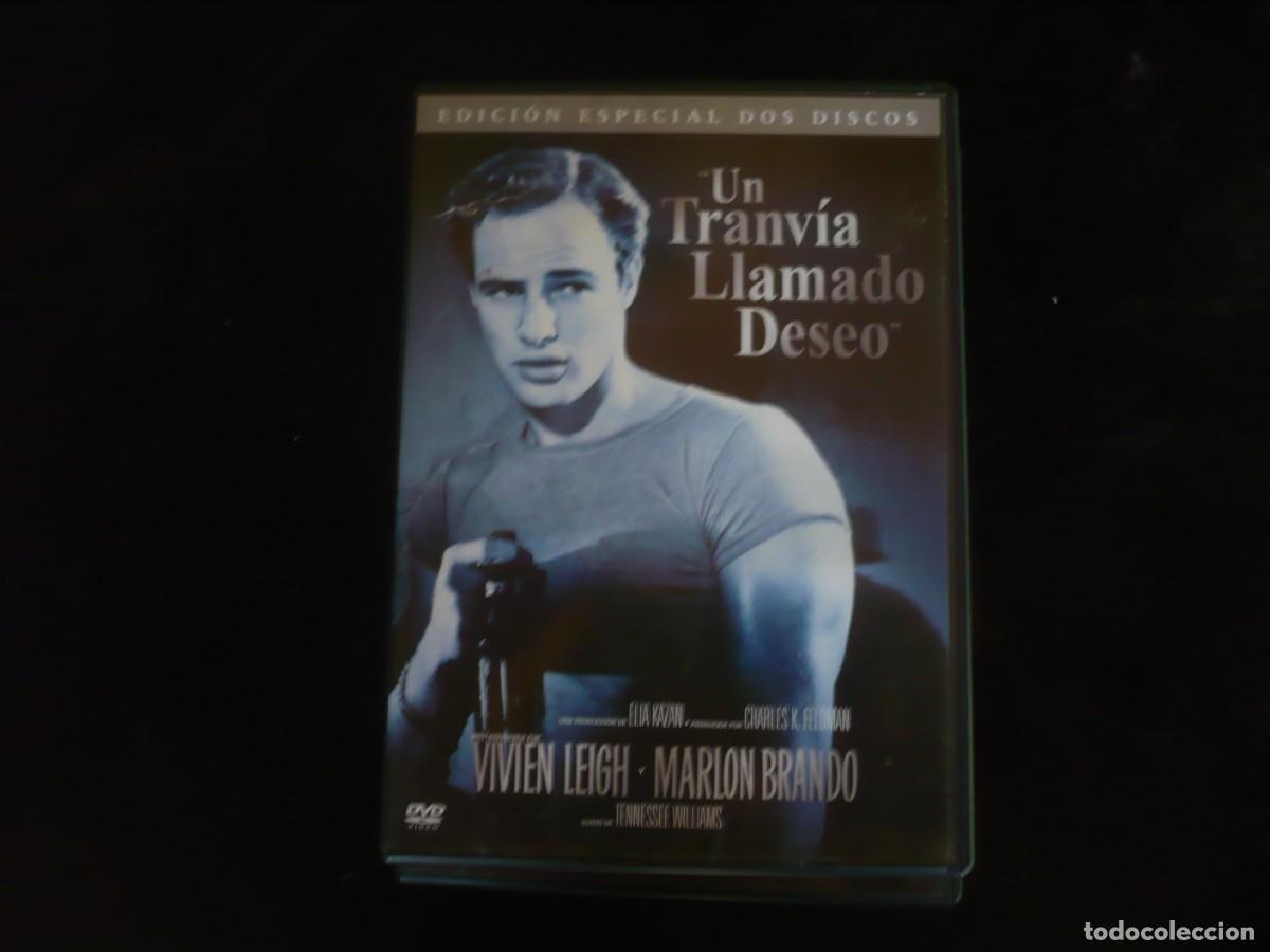 Cine: un tranvia llamado deseo - edicion especial dos discos - con marlon brando - dvd como nuevos