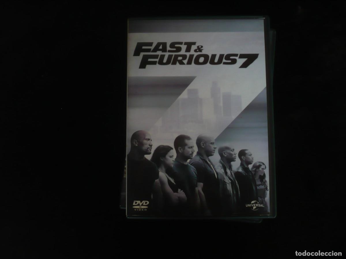 Cine: fast furious 7 - dvd casi como nuevo