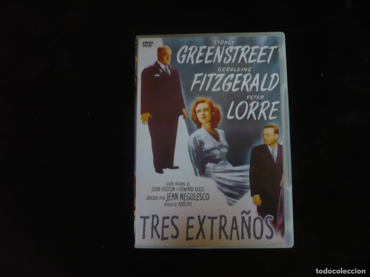 Cine: tres extra&ntilde;os - sydney greenstreet - dvd como nuevo - ver detalle