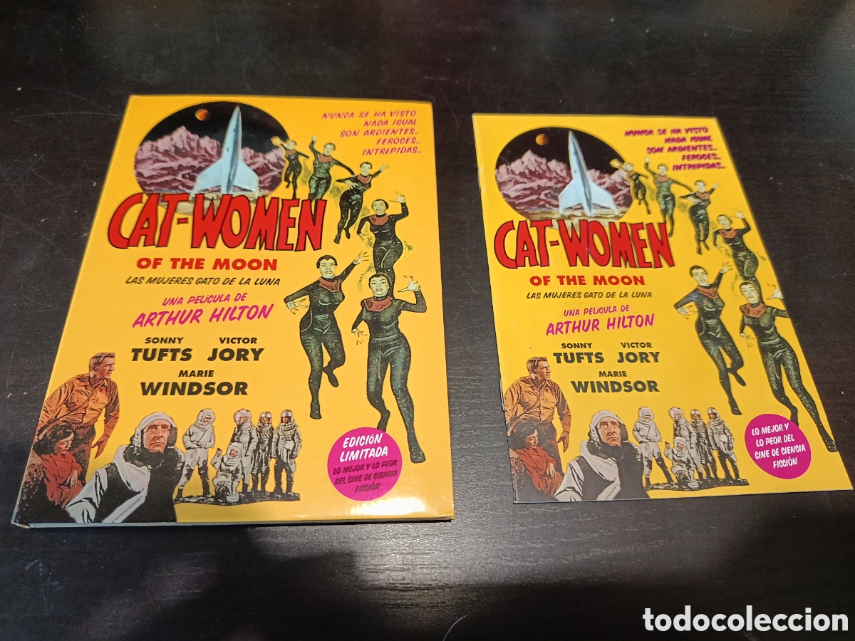 Cin&eacute;ma: Dvd. Cat-Women on the Moon. L&rsquo;Atelier LA n.&ordm; 001. Edici&oacute;n limitada. En formato Amaray. Joya descatal