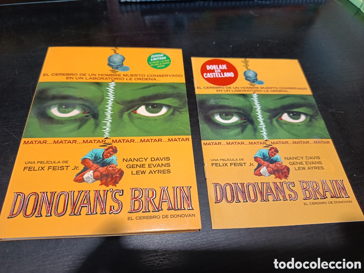 Cin&eacute;ma: Dvd. Donovan&rsquo;s Brain. L&rsquo;Atelier LA n.&ordm; 005. Edici&oacute;n limitada. En formato Amaray. Joya descatalogada