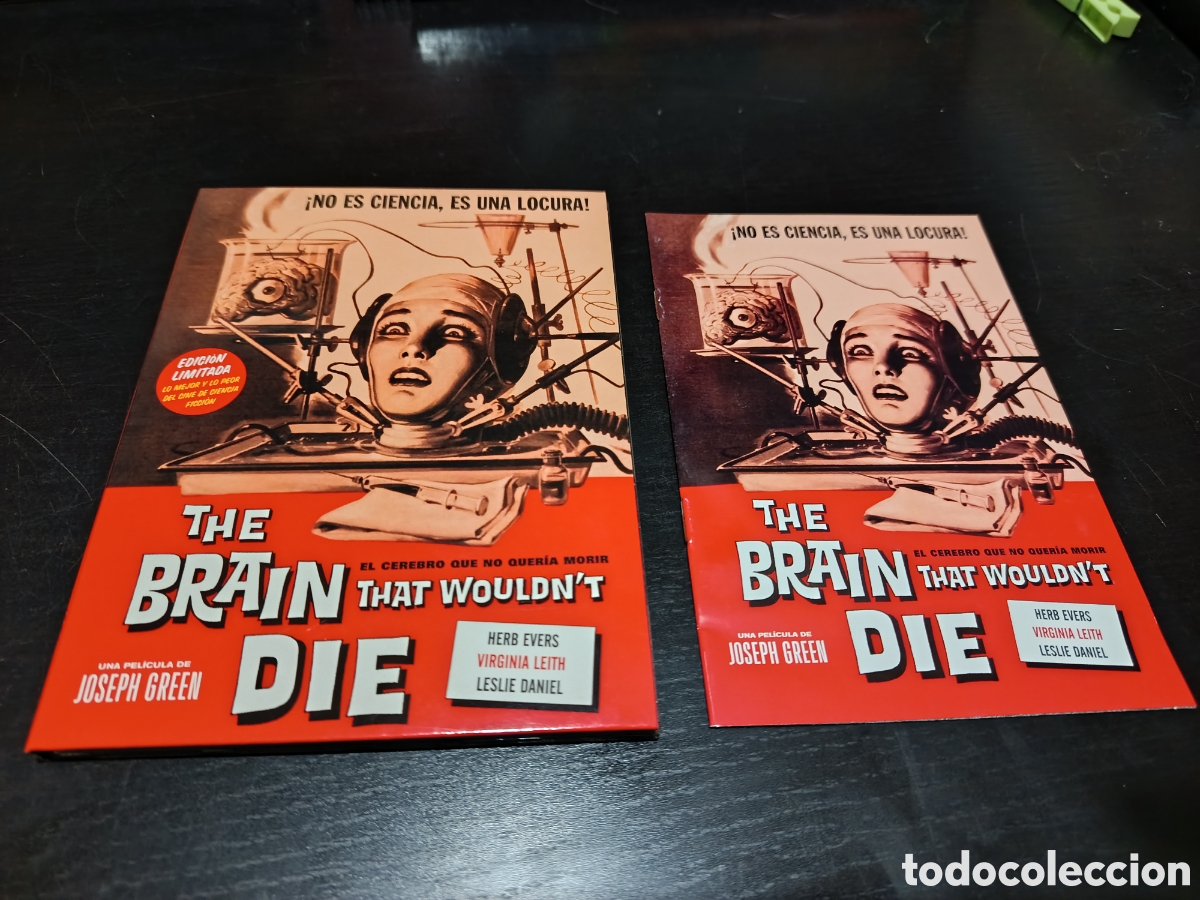 Cin&eacute;ma: Dvd. The Brain That Wouldn&rsquo;t Die. L&rsquo;Atelier LA n.&ordm; 024. Edici&oacute;n limitada. En formato Amaray. Joya de
