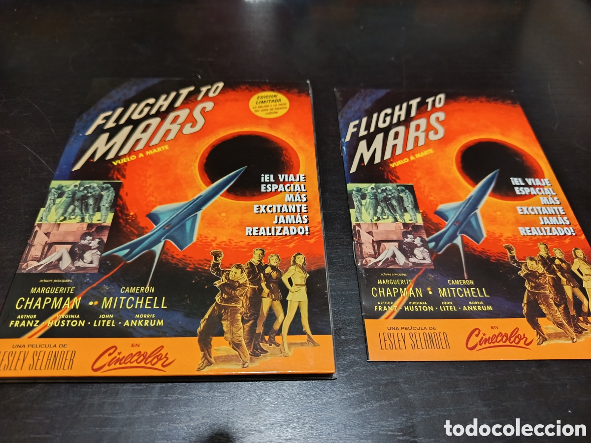 Cin&eacute;ma: Dvd. Flight To Mars. L&rsquo;Atelier LA n.&ordm; 029. Edici&oacute;n limitada. En formato Amaray. Joya descatalogada d