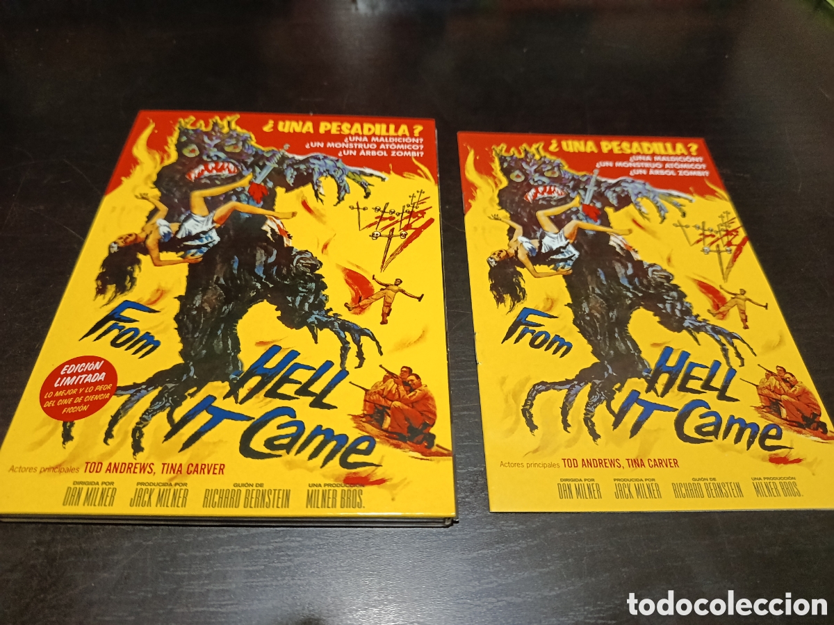 Cin&eacute;ma: Dvd. From Hell It Came. L&rsquo;Atelier LA n.&ordm; 025. Edici&oacute;n limitada. En formato Amaray. Joya descatalogad
