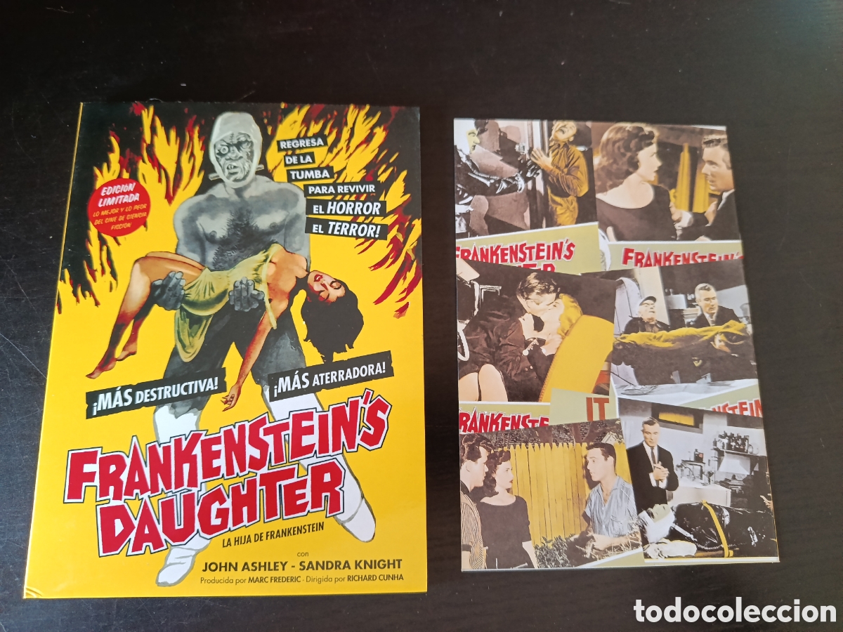 Cine: Dvd. Frankenstein&rsquo;s Daughter. L&rsquo;Atelier LA n.&ordm; 040. Edici&oacute;n limitada. En formato Amaray. Joya descat